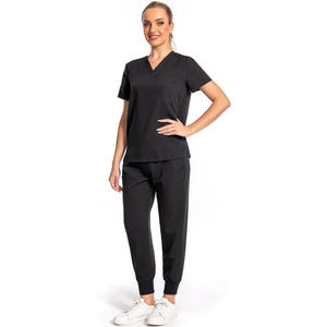 Ensemble de blouses médicales unisexes à manches courtes, écologiques, en spandex, de haute qualité, sur mesure, pour les infirmières, les médecins, les hôpitaux - Product Image 3