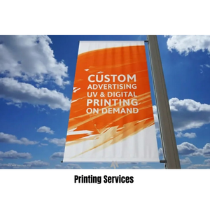 Bandera de Vinilo Naranja para Farola, Bandera Publicitaria de Doble Cara, Bandera de PVC Impresa Digitalmente para Promoción de Eventos en Carretera - Product Image 5