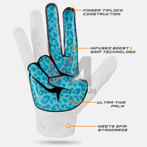 Guantes de Fútbol Americano Antideslizantes y Duraderos, Logotipo Personalizado, Ajuste Cómodo, Proveedor de Guantes Deportivos para Invierno y Exteriores - Product Image 5