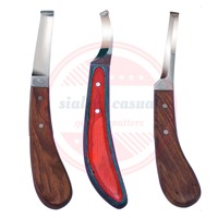 Trousse à outils de maréchal-ferrant en acier inoxydable avec sac de transport en cuir Ensembles d'outils de toilettage pour chevaux de qualité supérieure