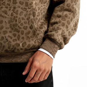 Sudadera con Capucha para Hombre, Estilo Nuevo, Cantidad al por Mayor, Peso Pesado, 2026, Nueva Moda, con Tu Propio Logotipo, Estampado de Leopardo, para Adultos - Product Image 6