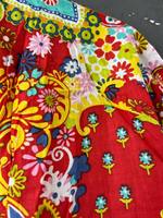 Kimono de algodón hecho a mano para mujer, ropa de playa, Kimono, bata de noche india, ropa de dormir de algodón, kimono con estampado Floral