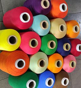 110/2 fil de séquence de polyester à haute ténacité fil de fantaisie de filament de broderie élégant - Product Image 4