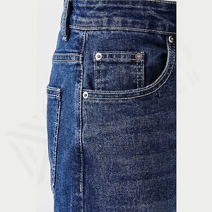 Pantalones Vaqueros Casuales Clásicos para Hombre al por Mayor, Pantalones Holgados de Secado Rápido, Corte Recto, Rayados, Color Personalizado al por Mayor - Product Image 5