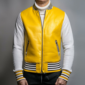 Offre Spéciale Hommes Mode Varsity Jacket Slim Fit Bomber Baseball Jacket - Product Image 2