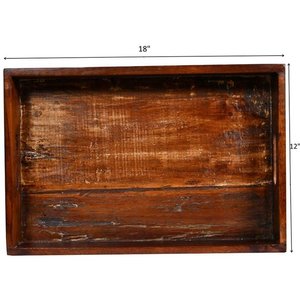 Corde Poignée Acacia hêtre noyer bois plateau de service bois café lait snack gâteau fromage enfants snack fruits assiette alimentaire de l'Inde - Product Image 3