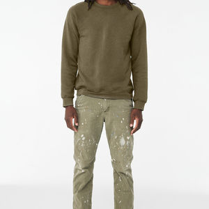 Sudadera de hombre de tono liso con cuerpo de algodón que da un aspecto limpio simple adecuado para agregar sudaderas con capucha cuando hace más frío - Product Image 4