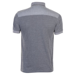 Tenis de hombre de algodón 100% para Polo, camisa de secado rápido, corte ajustado, bordado, logotipo estampado, sólido, personalizable, liso, en blanco, para Polo - Product Image 2