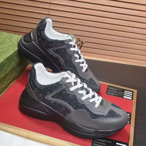 Zapatos de Lujo de Alta Calidad al por Mayor para Mujer 2026, Zapatos de Cuero Auténtico de Diseñador, Marcas Famosas, Zapatillas de Diseñador para Hombre - Product Image 1