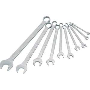 Juego de 10 Llaves Combinadas Largas y Delgadas Hazet, de 12 Puntas, con Perfil Exterior en Pulgadas - Product Image 1