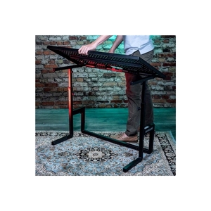 QUIK LOK - DJ/233, Estación DE TRABAJO DJ, Forma y funcionalidad, Ligero, 4 posiciones de altura (64-97 cm), 12,5Kg, Negro - Product Image 5
