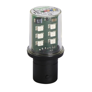 Lampadina LED Verde SCHNEIDER ELECTRIC DL1BKB3 Harmony XVB BA15d, Indicatore Luminoso 24V AC/DC, Tipo Lampeggiante - Product Image 1