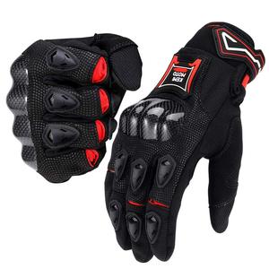 Gants d'hiver respirants en cuir pour moto, course de moto, courts, unisexes - Product Image 6