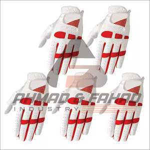 Guantes de golf profesionales para hombres zurdos logotipo personalizado Cabretta cuero suave entrenamiento Cabretta cuero Golf guante A & F Industry - Product Image 1