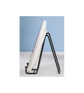 Porte-plat design attrayant support de plaque de couleur noire en métal de qualité de luxe pour accessoires de cuisine à bon prix - Product Image 5