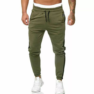 Pantalon décontracté pour homme, best-seller, qualité supérieure, toile avec fermeture élastique à la taille, couleur unie, confortable, en vente en ligne - Product Image 5