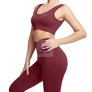 Mallas de yoga sin costuras para mujer Leggings de yoga para gimnasio - Product Image 5