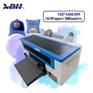 Imprimante DTF XDH 30cm A3 à jet d'encre UV pour impression sur coques de téléphone, bois, verre, bouteilles et autocollants - Product Image 1