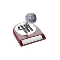 Reloj de Madera con Forma de Engranaje 3D de Alta Calidad y Gran Demanda, Marca Regal Incorporation, 111x135x115mm, Modelo BTC-488, Decoración para el Hogar, Estilo Indio