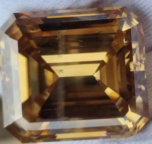 เพชรโมอิส112ไลท์ตัดสีเหลืองมรกตขนาดใหญ่สวยงามปรับแต่งได้ - Product Image 3