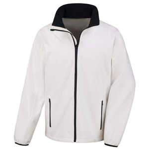 Chaqueta Softshell de Alta Calidad para Hombre, 100% Poliéster, con Cuello Alto, para Primavera, Ropa Deportiva Personalizada - Product Image 1