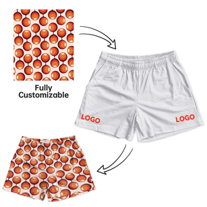 กางเกงขาสั้นเล่นบาสเก็ตบอลสำหรับผู้ชายกางเกงขาสั้นแบบตาข่ายระบายอากาศได้สำหรับฤดูร้อนโลโก้ออกแบบได้ตามต้องการ - Product Image 3