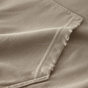 458 Gsm Hoodie Hoodie <b>Men</b> Custom Embossed Oversize Unisex High Quality Acid Wash Distress Heavy Weight Hoodie French Terry - Product Image 5