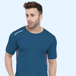 T-shirts athlétiques personnalisés pour hommes | T-shirt léger de performance pour la course et le fitness | T-shirt de sport à manches courtes à séchage rapide - Product Image 2