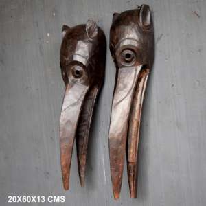 Rustic-<b>Style</b> Wooden <b>Head</b> Design - Product Image 4