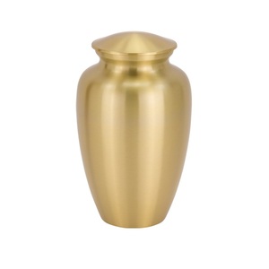 Nueva venta de accesorios funerarios de la más alta calidad, urnas de cremación de aluminio al por mayor, forma de tamaño personalizado de aluminio - Product Image 3