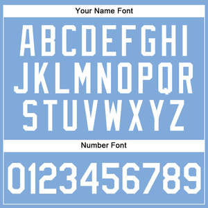 Nouveau maillot de baseball authentique bleu clair et blanc-Uniforme de sport d'équipe personnalisé pour hommes, femmes et garçons" - Product Image 5