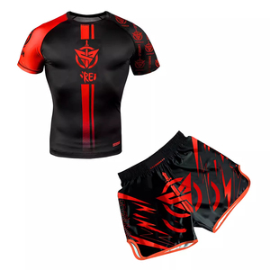 Durable Wearing Sparring Kids Adults Wrestling Muay Thai Shorts Competition Training Combat Wear Mma <b>Rashguard</b> <b>Bjj</b> Shorts - Product Image 3