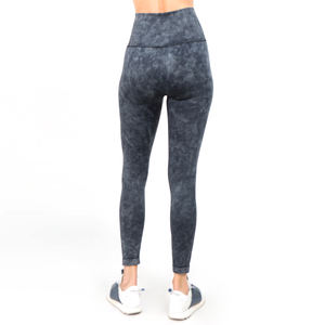 Mallas de Yoga de cintura elástica ligera de alta calidad para mujer, mallas de Yoga de cintura alta a la moda para mujer - Product Image 2
