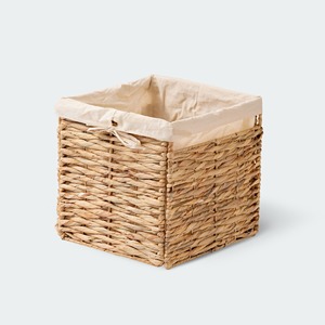 Ensemble de paniers gigognes en jacinthe d'eau pour rangement, organisateur de vêtements pour armoire, vente en gros - Product Image 6