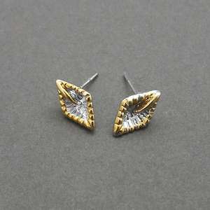 Urthn 2 Tone Plated Surtido Stud Pendientes Moda Cuelga 1310733 - Product Image 1