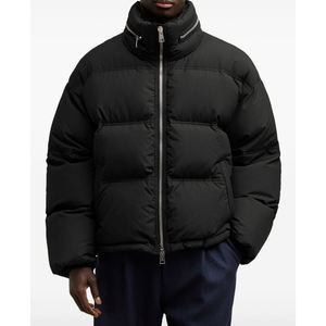 Chaqueta de Burbuja Acolchada de Algodón Impermeable con Capucha y Logotipo Personalizado al por Mayor para Hombre - Product Image 3