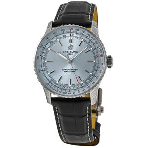 Montre Homme Automatique Best-Seller Prête à l'Expédition, Cadran Bleu Glacé 41 mm, Boîtier Plaqué Or, Écran IPS, Date Automatique, Fuseaux Horaires Multiples - Product Image 1