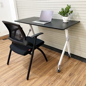 Randy CB68180 Adjustable Folding <b>Table</b> and Chair Set with Iron Legs - Product Image 5