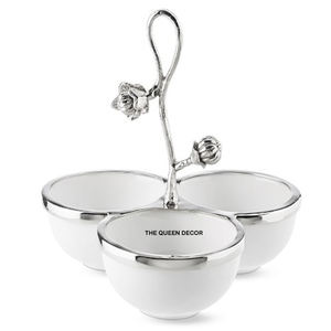 Premium Customized Modern Luxury Metal Handicraft <b>Serving</b> <b>Bowl</b> Multifunctional Wedding and Ramadan Decorative Color - Product Image 6