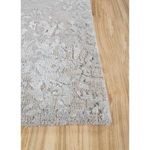 Tapis en laine noué à la main de grande surface Uvenuti AKWP-7001, motif abstrait gris et noir, pour la décoration des salons d'adolescents - Product Image 4