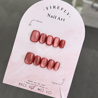 Faux ongles œil de chat à presser, faits main, avec paillettes et strass, courts et carrés, réutilisables, vente en gros, direct usine