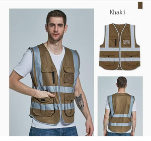 Haute qualité sécurité réfléchissant Construction travail porter gilet hiver sécurité travail porter usine prix de gros - Product Image 4
