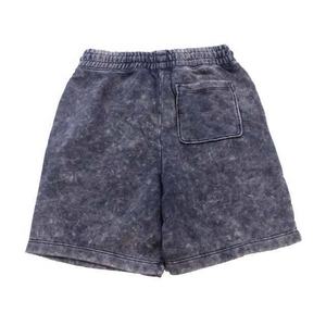 Short personnalisé pour hommes respirant 100% coton lourd 420Gsm Short décontracté vintage délavé à l'acide pour hommes - Product Image 2