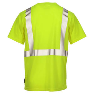 Camiseta de Seguridad de Manga Corta Impermeable y Reflectante de Alta Visibilidad Clase 1 |   Ropa de Trabajo de Alta Calidad, Tallas Grandes, Personalizable - Product Image 6