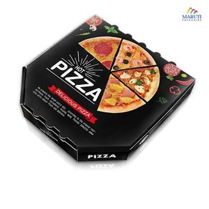 Xách tay tùy chỉnh dùng một lần kraft giấy vuông gấp bánh <span class=keywords><strong>Pizza</strong></span> bao bì hộp cho mì khoai tây chiên Takeaway tại nhà máy giá - Product Image 2