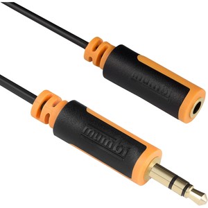 Cavo di Prolunga Audio Mumbi 3.5mm Maschio-Femmina 3.00m con Rivestimento in PVC e Connettori Placcati - Product Image 1