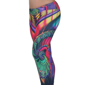 Patrón personalizado All-Over Sublimación Pantalones Leggings/Medias con estilo duradero - Product Image 1