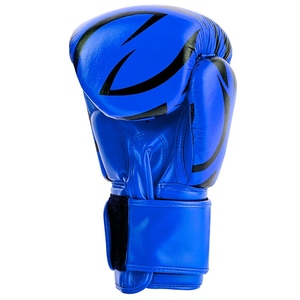 Gran oferta de guantes de boxeo de cuero de calidad superior, colores y diseños personalizados con logotipo, guantes de entrenamiento de boxeo, punzonado, 2017 - Product Image 3