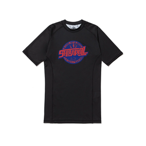 Dernier design de rashguard pour hommes MMA à manches longues en Spandex/Polyester UPF50 respirant et à séchage rapide avec logo personnalisé Bright Way International - Product Image 3