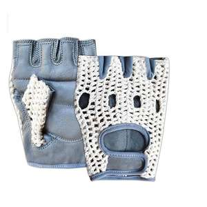 New Cycling Gloves Manufacturer Athletic 100% Breathable Gloves for <b>Shorts</b> Finger custom Vintage Leather Cycling Gloves - Product Image 4